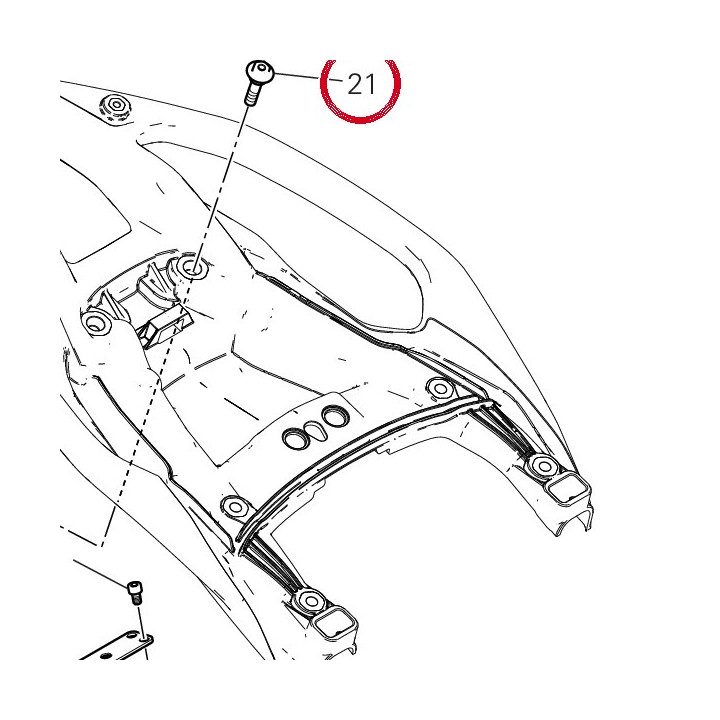 Vis special 7791D611AA — réf. 7791D611AA | Ducati Store
