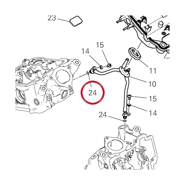 Joint torique 88643641A — réf. 88643641A | Ducati Store