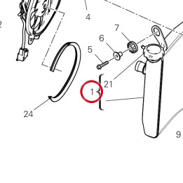 Radiateur D'Eau 54841272B — réf. 54841272B | Ducati Store