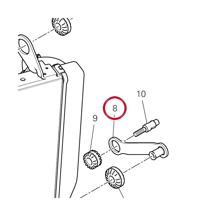 Equerre 8271P591AA — réf. 8271P591AA | Ducati Store
