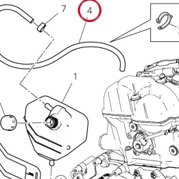 Tube D'Event 93410761A — réf. 93410761A | Ducati Store