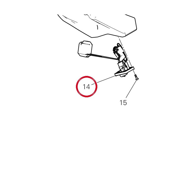 Jauge niveau essence — réf. 59210351A | Ducati Store