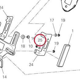 Rondelle 4,3X9X0,8 85250011C — réf. 85250011C | Ducati Store