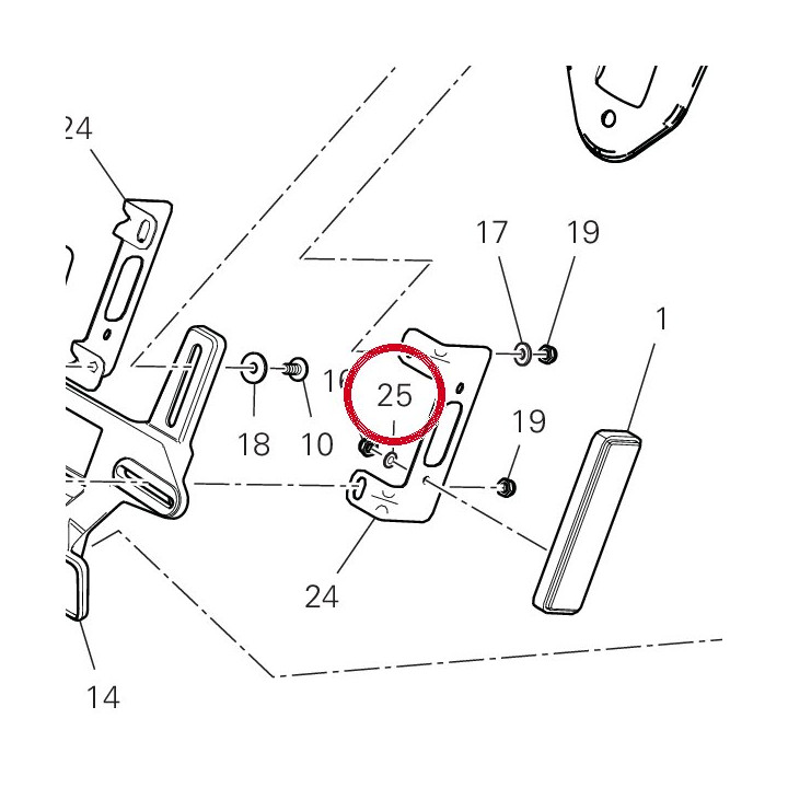 Rondelle 4,3X9X0,8 85250011C — réf. 85250011C | Ducati Store