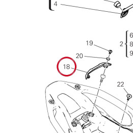 Support 4801H902A — réf. 4801H902A | Ducati Store