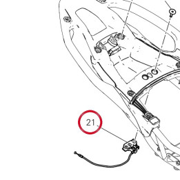 Verrou pour serrure — réf. 59810121A | Ducati Store
