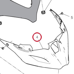Canalisation 4801F192A — réf. 4801F193A | Ducati Store