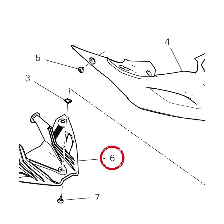 Couvercle du convoyeur — réf. 4801E891B | Ducati Store
