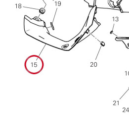 Couvercle capot droite — réf. 48114851A | Ducati Store
