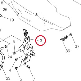 Bride 8301P362A — réf. 8301P362A | Ducati Store