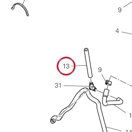 Tube D'Event 935Z0471A — réf. 935Z0471A | Ducati Store