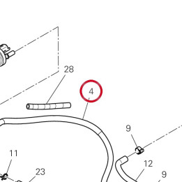 Tuyau 93511312A — réf. 93511312A | Ducati Store