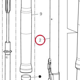 Coulisse gauche complète — réf. 34923751A | Ducati Store