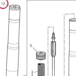 Fourche complète droit — réf. 34421482A | Ducati Store