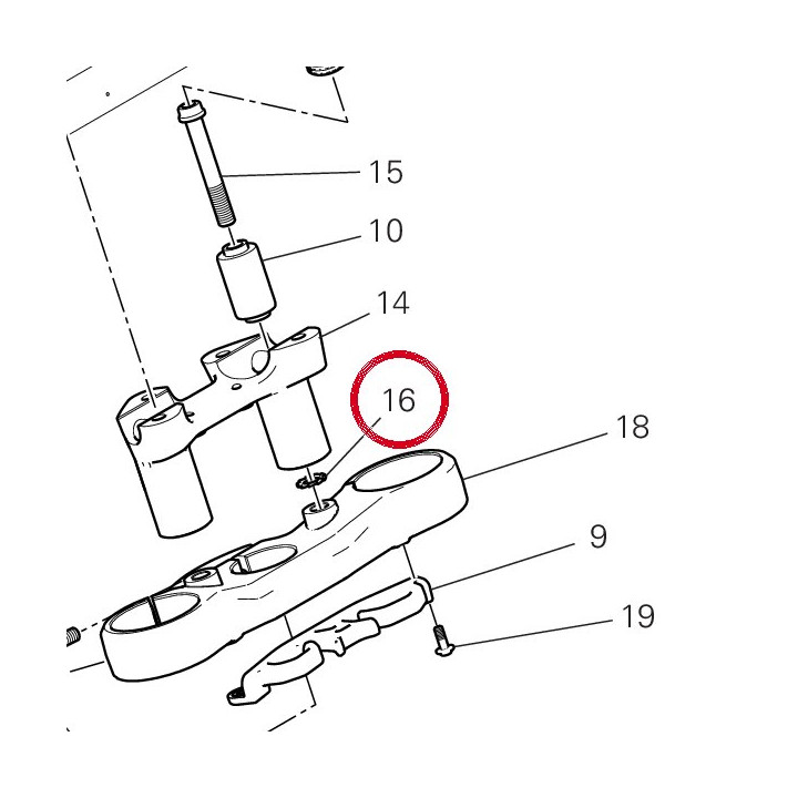 Rondelle elastique 85350111A — réf. 85350111A | Ducati Store