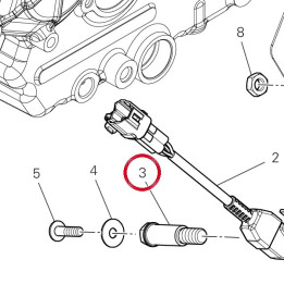 Pivot béquille lateral — réf. 82115951AA | Ducati Store