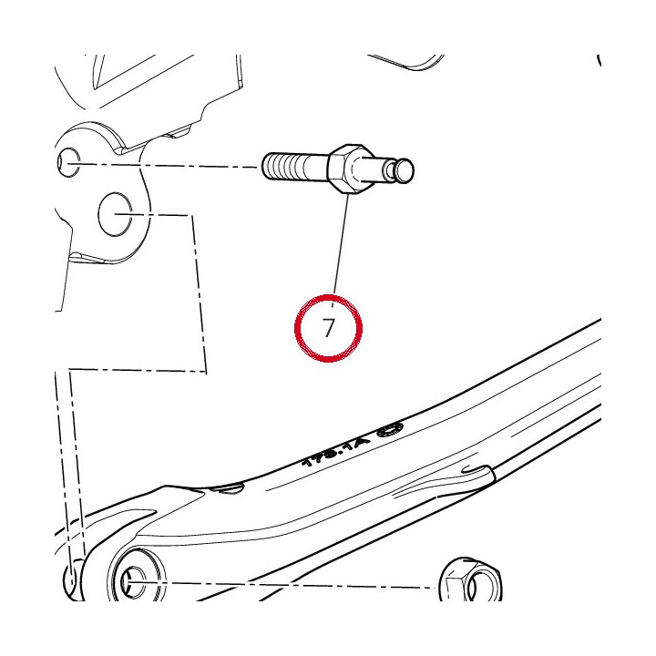 Goupille 83210951AA — réf. 83210951AA | Ducati Store