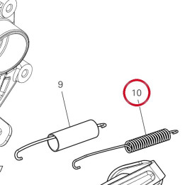 Ressort interne 7991B721AA — réf. 7991B721AA | Ducati Store