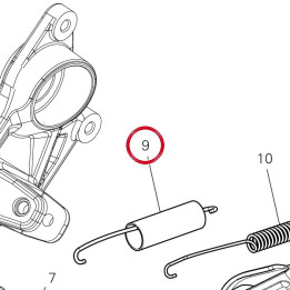 Ressort complet 7992B712AA — réf. 7992B712AA | Ducati Store