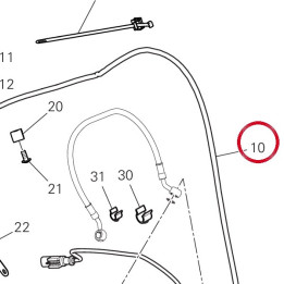 Durit boitier - étriers — réf. 61812171B | Ducati Store