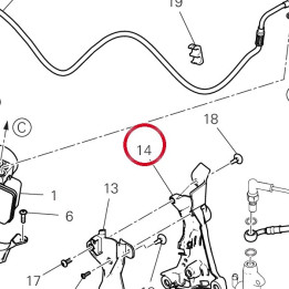 Canalina tubi Abs 75812511A — réf. 75812511A | Ducati Store
