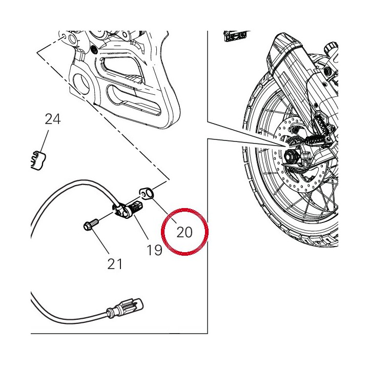 Joint 0,5 mm 7131C651A — réf. 7131C651A | Ducati Store