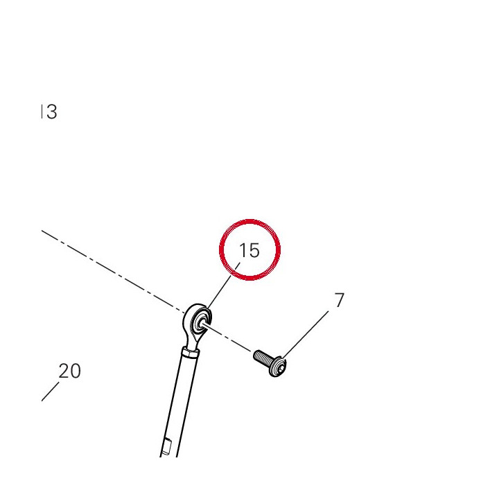 Asta rinvio cambio — réf. 11723931AA | Ducati Store