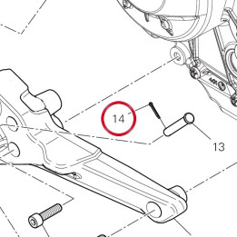 Goupille 68540011A — réf. 68540011A | Ducati Store