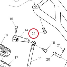 Chhs screw M8X22 10.9 rdb — réf. 7715124BFA | Ducati Store