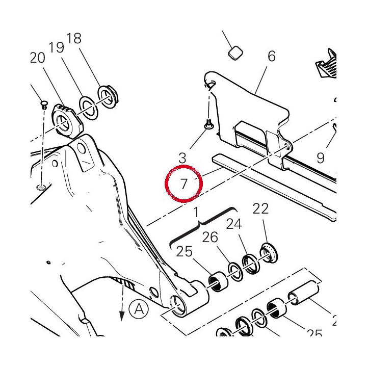 Pad 86614061A — réf. 86614061A | Ducati Store