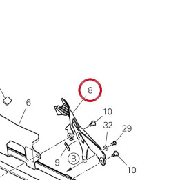 Carter de chaîne devant — réf. 44610731A | Ducati Store