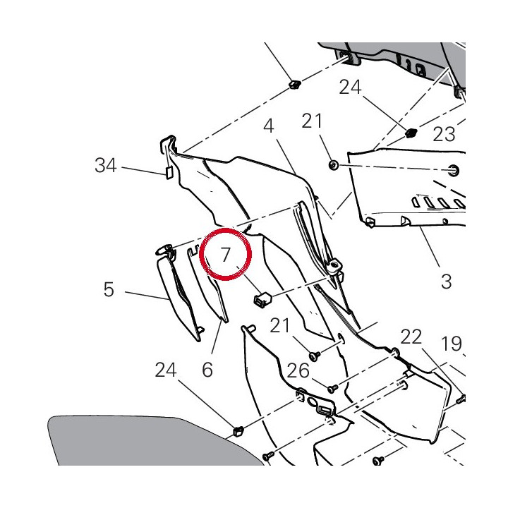 Serrure 59940021A — réf. 59940021A | Ducati Store