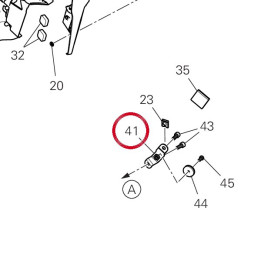 Bride gauche 8301R811AA — réf. 8301R811AA | Ducati Store