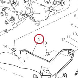 Sous-Carter D'Huile — réf. 4601R631A | Ducati Store