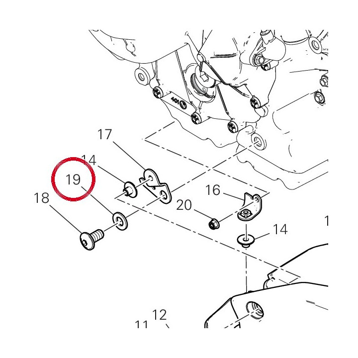 Rosette 85250601A — réf. 85250601A | Ducati Store