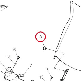 Vis special 77918092AA — réf. 77918092AA | Ducati Store
