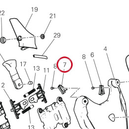 Couvercle droit 24718211A — réf. 24718211A | Ducati Store