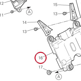 Couvercle 24716781A — réf. 24716781A | Ducati Store