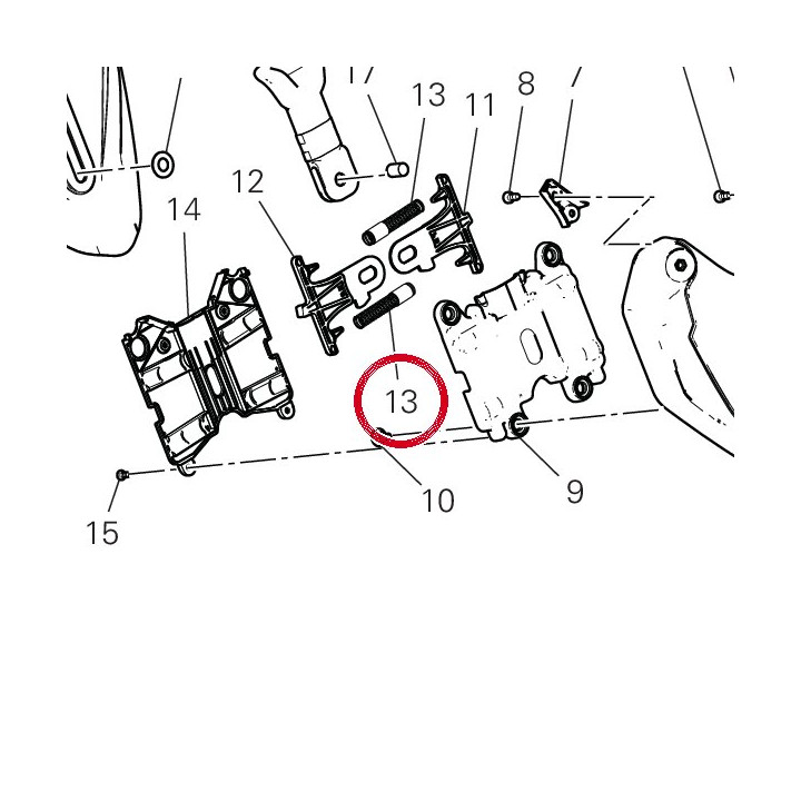 Ressort 79927062AA — réf. 79927062AA | Ducati Store