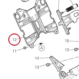 Cache 24716711B — réf. 24716711B | Ducati Store