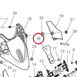 Dispositif de decrochage — réf. 8291J082A | Ducati Store