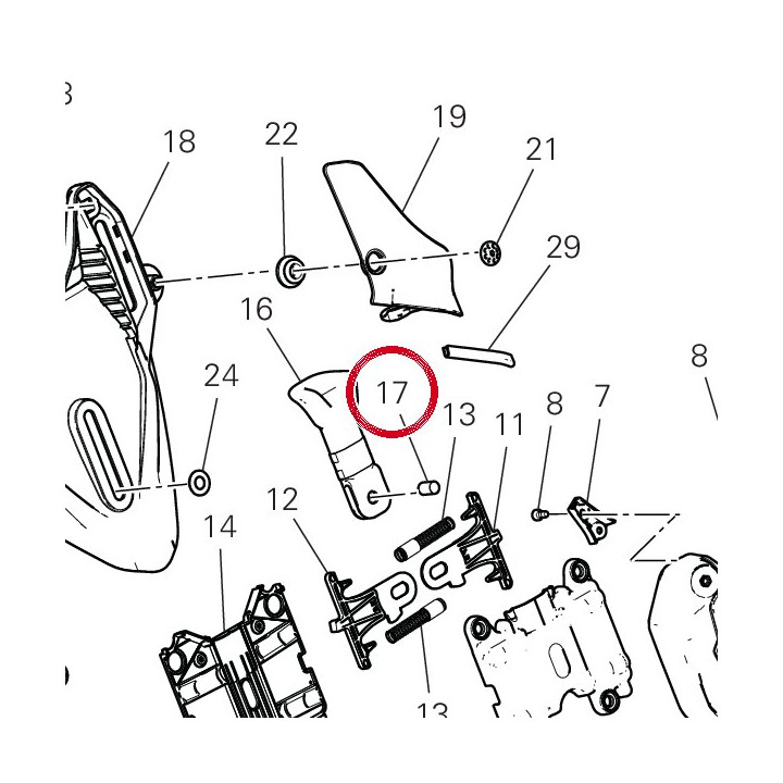 Pivot 82115811AA — réf. 82115811AA | Ducati Store