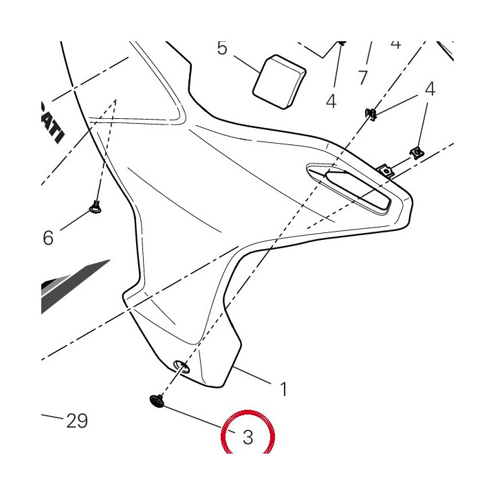 Vis special 7791C301AB — réf. 7791C301AB | Ducati Store