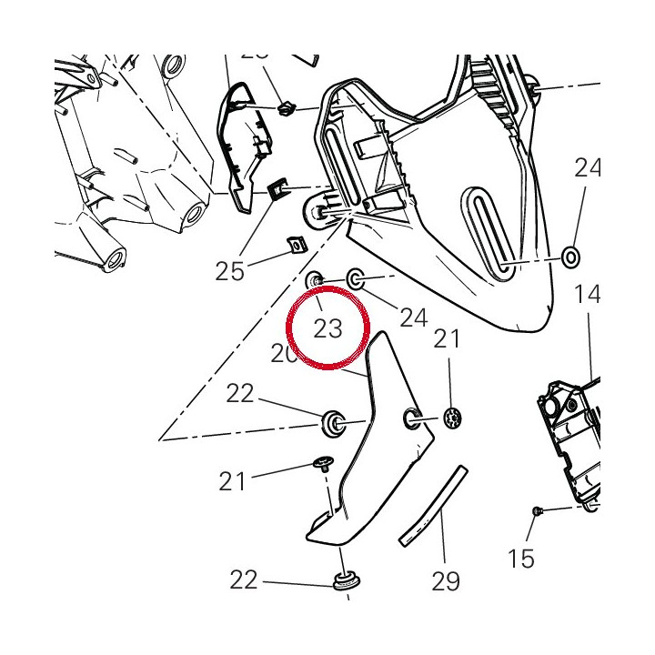 Vis special 7791C061AA — réf. 7791C061AA | Ducati Store