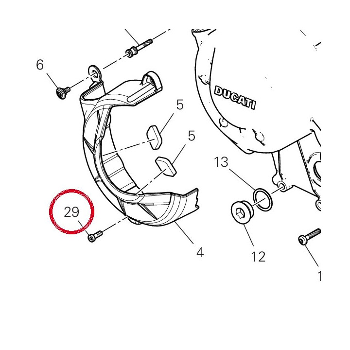 Vis 77350403B — réf. 77350403B | Ducati Store