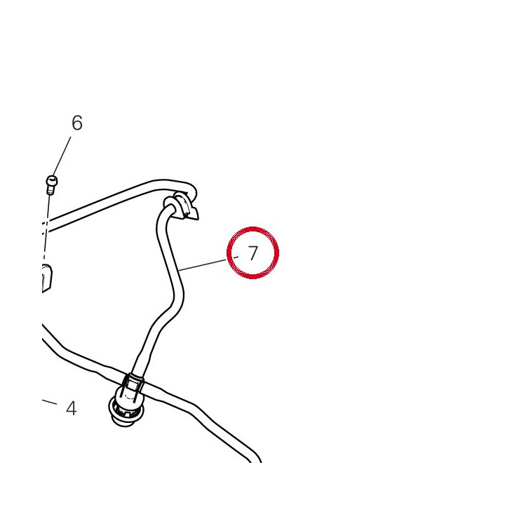 Tour/Parcours tuyaux — réf. 59024192A | Ducati Store