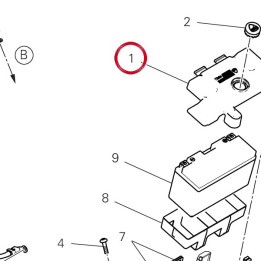Battery fixing bracket — réf. 8301P201A | Ducati Store