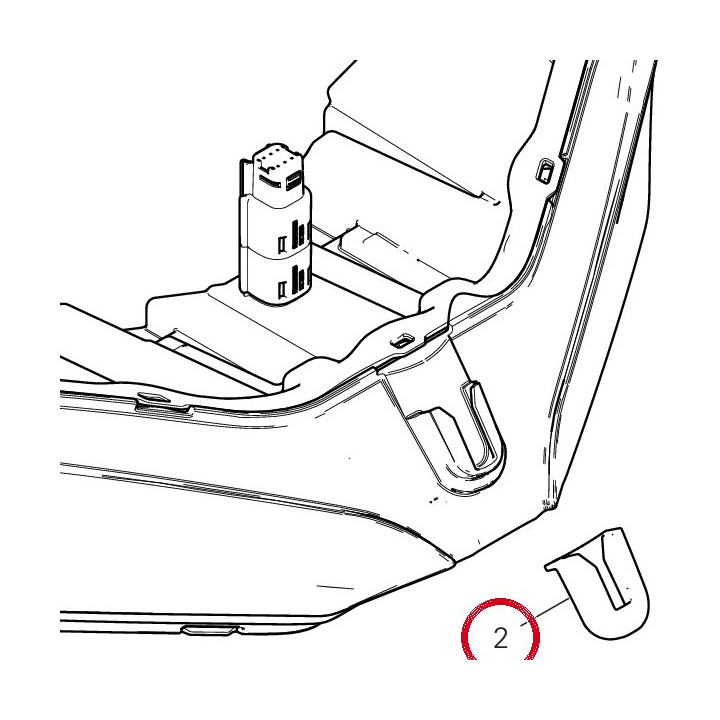 Caoutchouc 76411331A — réf. 76411331A | Ducati Store