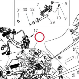 C╢blage principal 5101P691C — réf. 5101P691C | Ducati Store