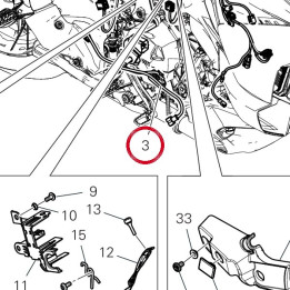 Câblage airbox 5101P921B — réf. 5101P921B | Ducati Store